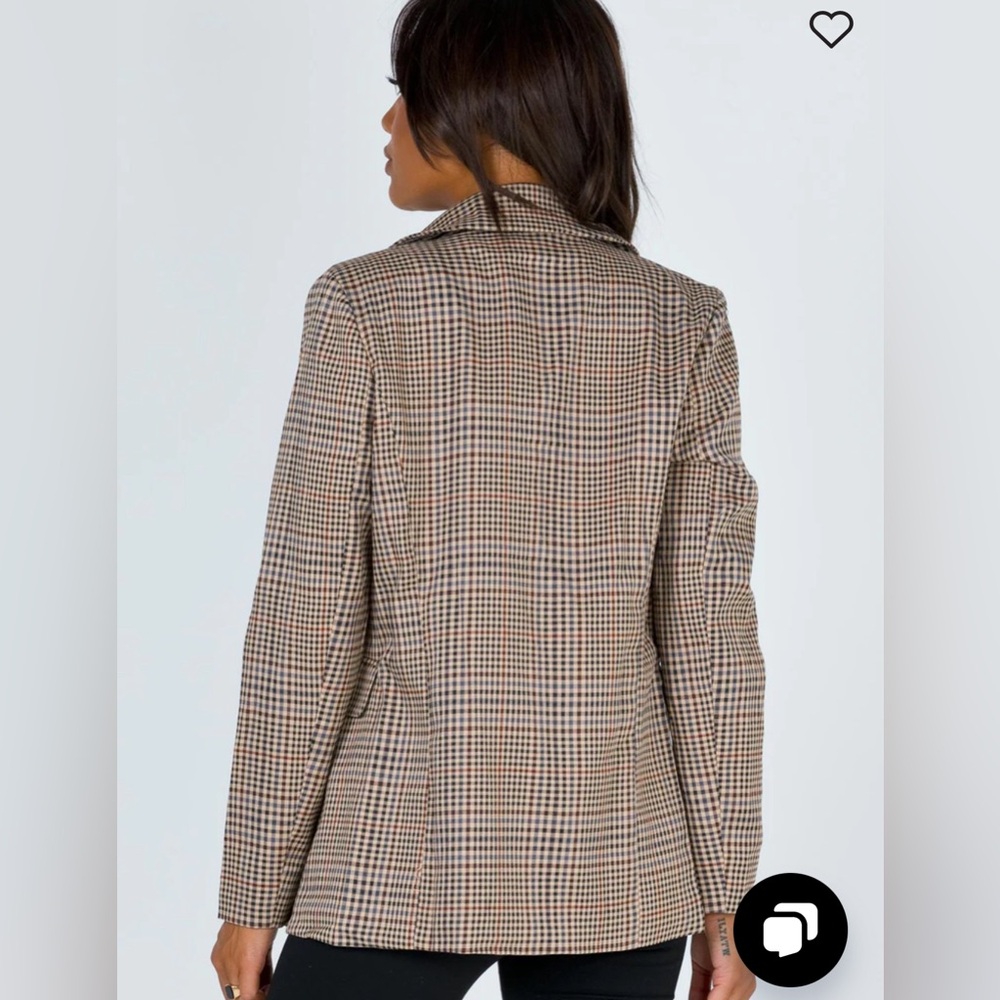 PRINCESS POLLY Mrs Nancy Blazer Beige - Picture 2 of 7